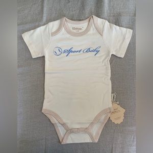 Eotton Certified Organic Cotton Sport Baby Bodysuit